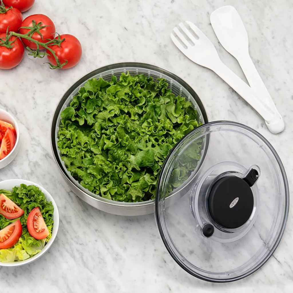 OXO Tilberedning > Salatslynge 6,5 L, Grå