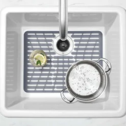Online Silikonemåtte Til Håndvask 32,5 cm, Grå Opvask|Opvask