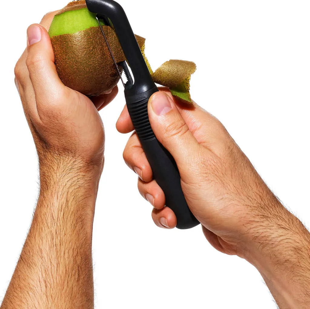 OXO Skrælleredskaber > Skræller Savtakket Blad, Sort