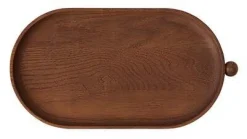 Sale OYOY Inka Fad 18x34,2 cm, Mørk Eg