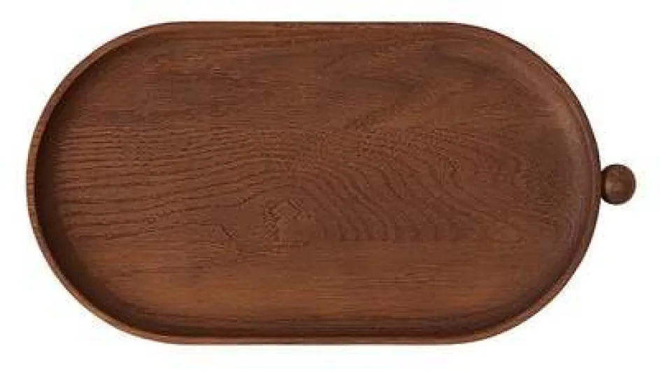 Sale OYOY Inka Fad 18x34,2 cm, Mørk Eg