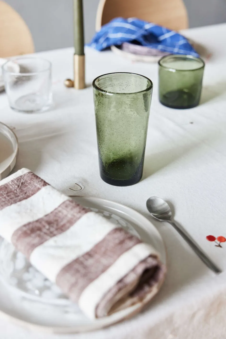 Online OYOY Kuki Glas 4 stk. 22 cl, Grøn