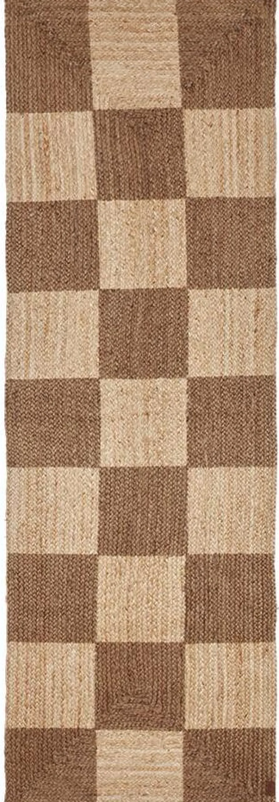 OYOY Entre|Tæpper Og Måtter > Løber Skak 70x210 cm, Jute