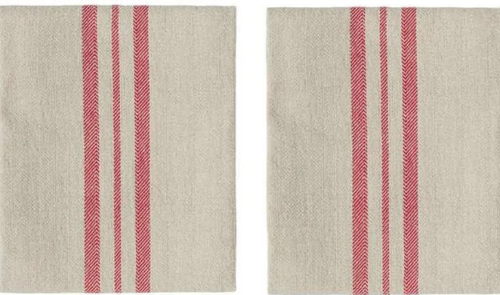 Outlet Linu Stofserviet 2 stk. 45x45 cm, Servietter
