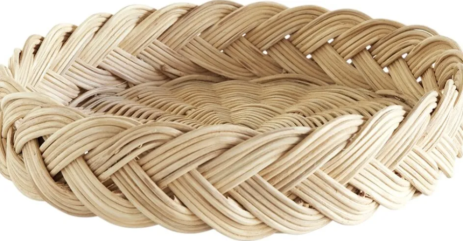 Sale OYOY Maru Brødkurv Ø34 cm, Rattan