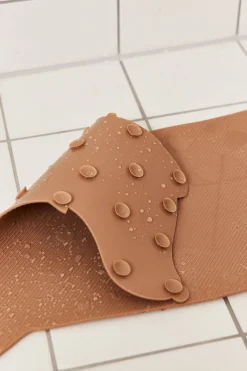 Børn OYOY Mini Tæpper Og Måtter|Øvrige Børnetekstiler > Bademåtte Lille Finn 35,5x57 cm, Camel