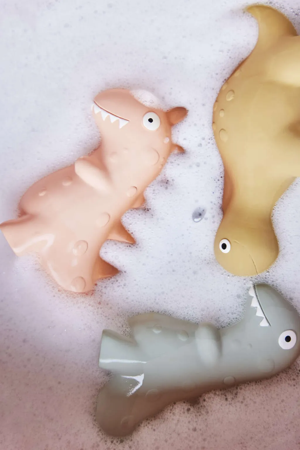 Børn OYOY Mini Vand- Og Badelegetøj > Bidedyr Bara Dino, Rose