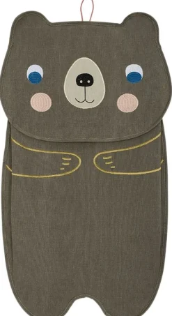 Clearance Darling Bear Vægopbevaring 40x77 cm, Brun Børn Børneværelse|Interiør Til Børneværelset
