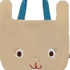 Outlet Darling Rabbit Mulepose 40x32 cm, Clay/Blå Børn Tasker Og Muleposer|Opbevaring Til Børneværelset