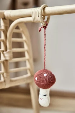 Børn OYOY Mini Musikuroer Og Aktivitetsophæng|Børneværelse > Forest Play Gym Legetøj 3 stk. H9 cm, Brun/Grøn/Rød