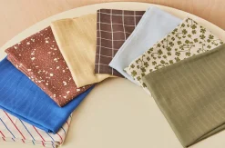 Discount OYOY Mini Iro Stofbleer 2 stk. 70x70 cm, Ice