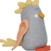 Børn OYOY Mini Tøjdyr Og Nusseklude > Kaja Parakit-bamse 24 cm, Offwhite/Peach