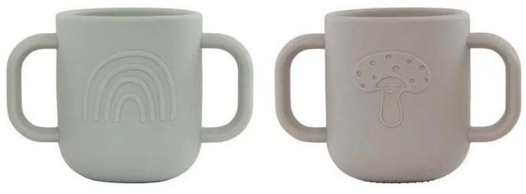 Børn OYOY Mini Børneglas Og Kopper|Børneglas Og Kopper > Kappu Kop 2 stk. 20 cl,