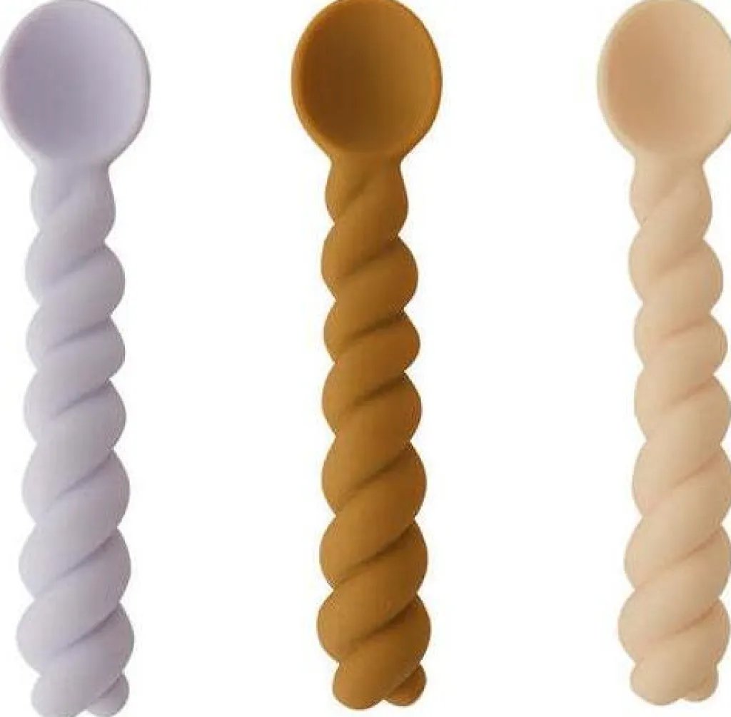 Børn OYOY Mini Spiseskeer|Børnebestik > Mellow Skeer 3 stk. 12,7 cm, Lavendel