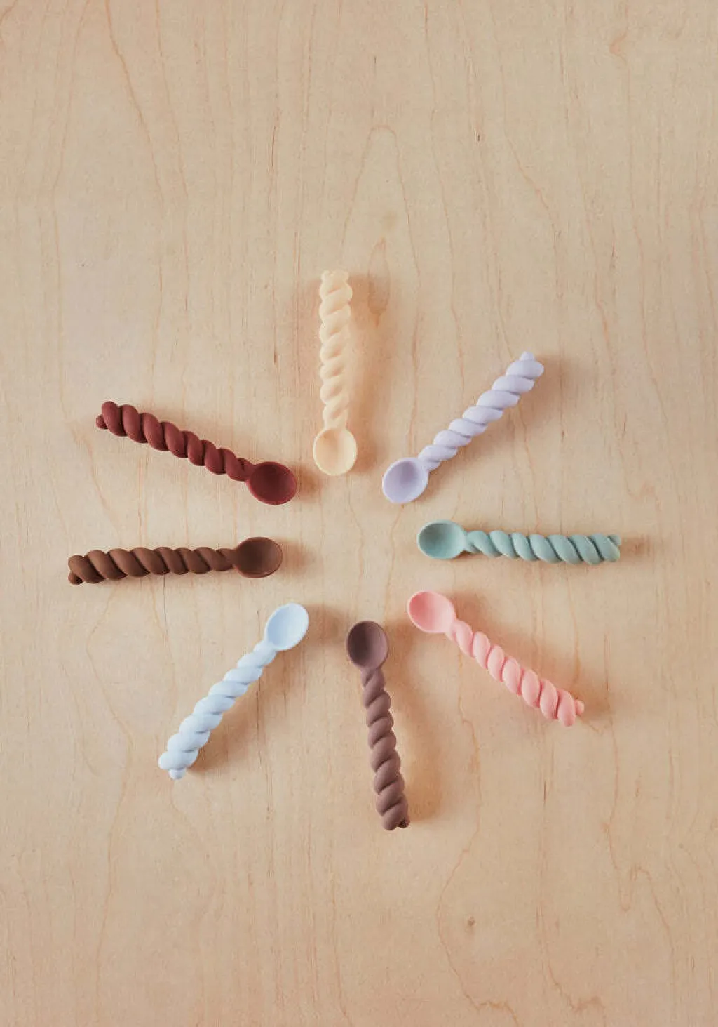 Børn OYOY Mini Spiseskeer|Børnebestik > Mellow Skeer 3 stk. 12,7 cm, Lavendel