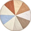 Moni Quilted Tæppe Ø100 cm, Multi Børn Legetæpper Og Tumlemåtter|Tæpper Og Måtter