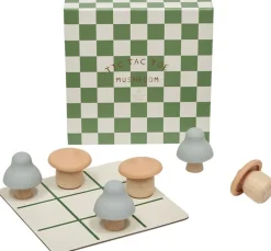 Outlet Mushroom TicTacToe Brætspil, Multi Børn Spil|Baby- Og Småbørnslegetøj