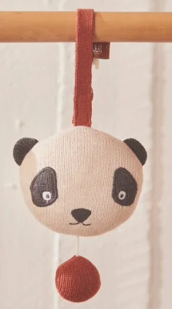 Clearance Musikuro Panda H10,2 cm, Offwhite Børn Musikuroer Og Aktivitetsophæng|Børneværelse