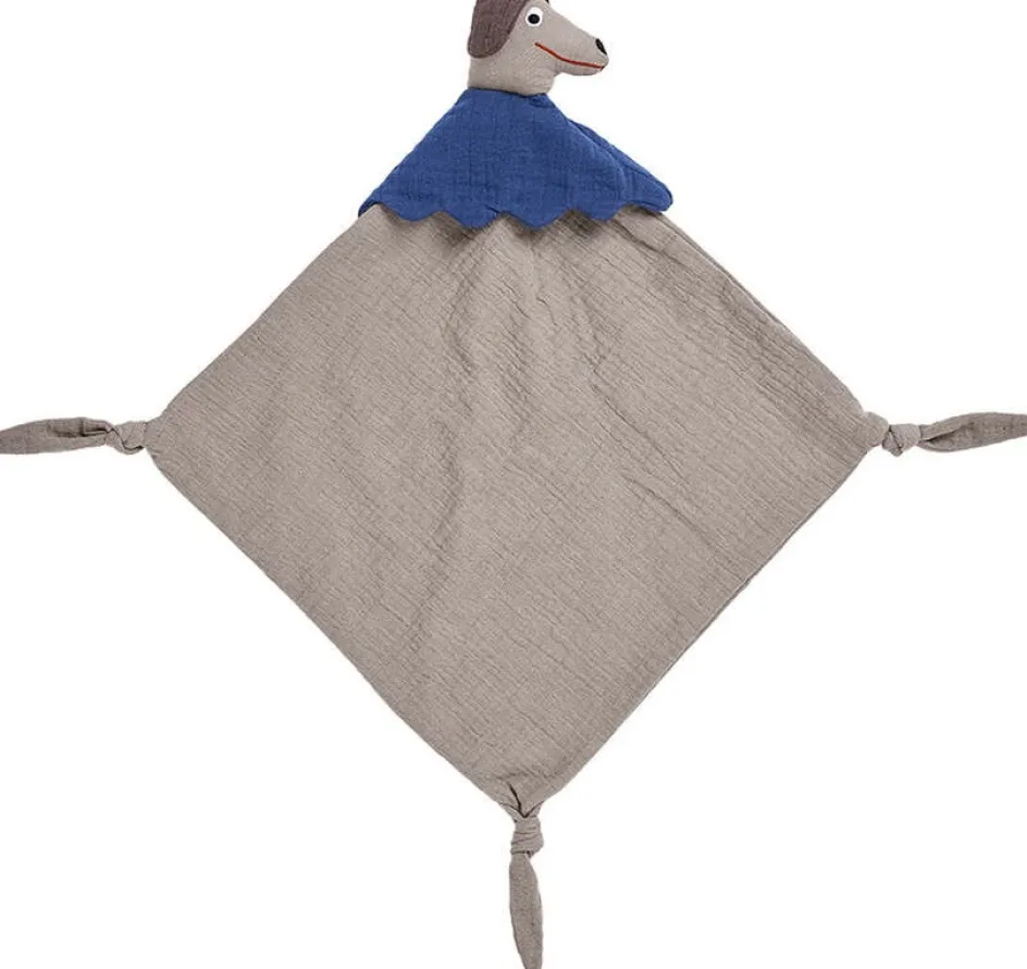 Discount OYOY Mini Nusseklud Hund Hunsi 38x36 cm, Light Brown