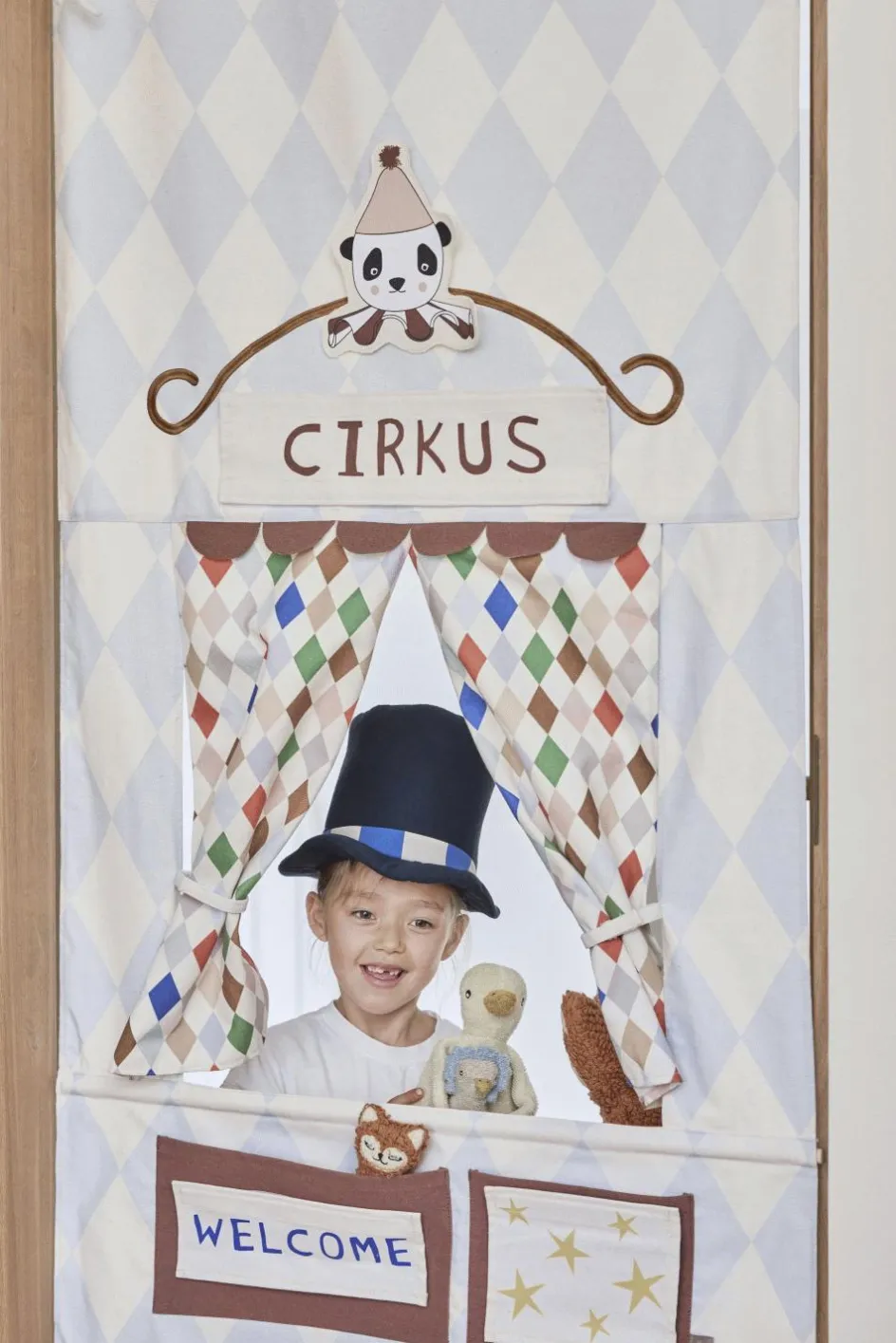 Outlet OYOY Mini Play Door Cirkus & Theater H192 cm, Multi