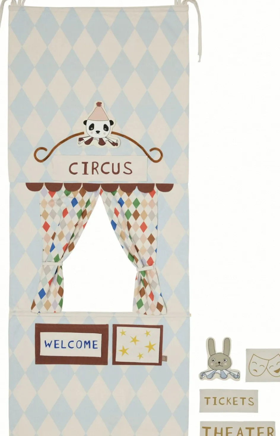 Outlet OYOY Mini Play Door Cirkus & Theater H192 cm, Multi