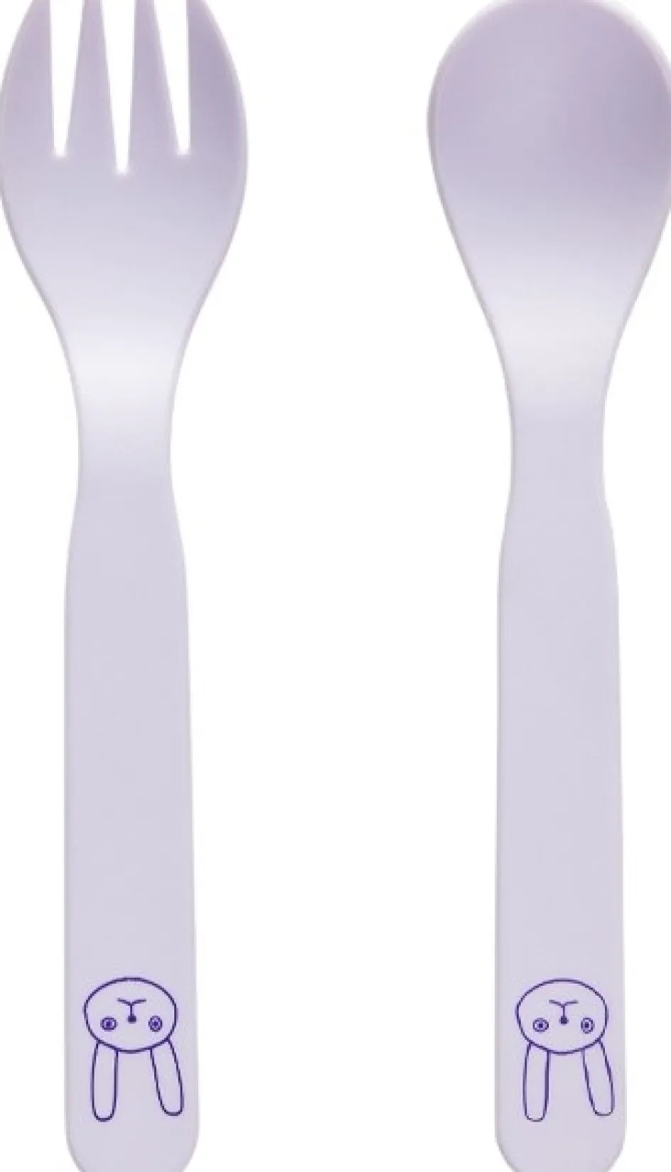 Clearance OYOY Mini Pullo Bestik 2 Dele 13,5 cm Lavender