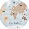 Sale OYOY Mini Puslespil The World ?60 cm, Multi