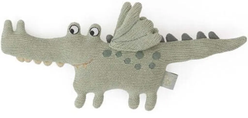Best Rangle Krokodille Baby Buddy 28 cm, Grøn Børn Tøjdyr Og Nusseklude