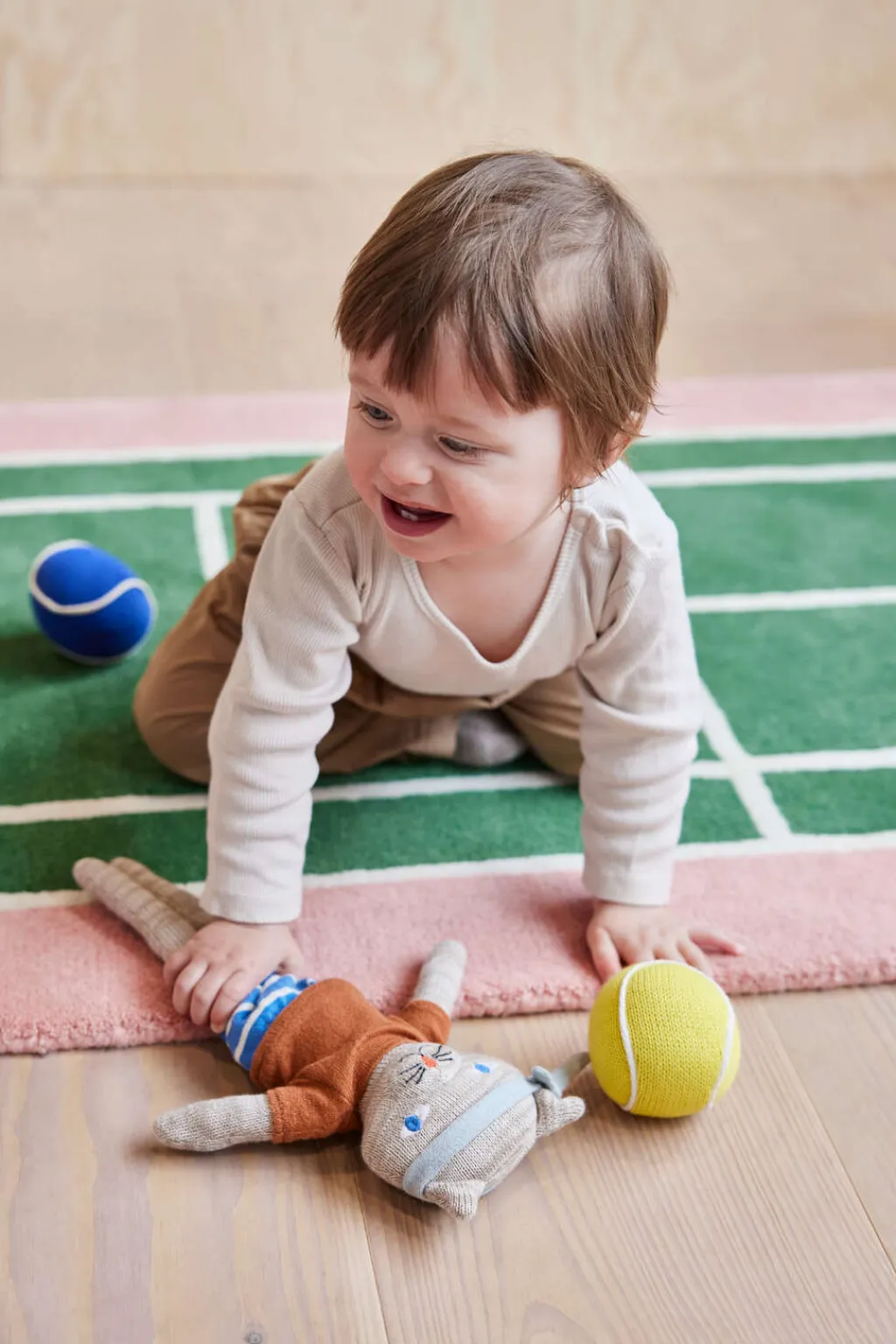 Børn OYOY Mini Baby- Og Småbørnslegetøj > Tennis Bold Rattle,