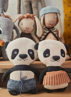 Discount Tøjdyr Pandabjørn Ling Ling 32 cm, Multi Børn Tøjdyr Og Nusseklude