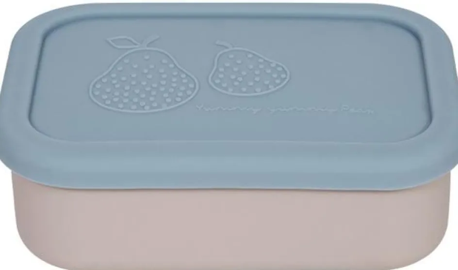 Best OYOY Mini Yummy Madkasse 700 ml, Blue/Clay