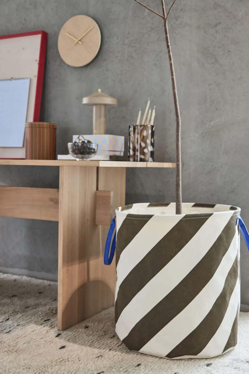Best OYOY Sakki Opbevaringskurv H54 cm, Choko