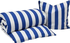 Discount OYOY Shima Sengetøj , Optic Blue