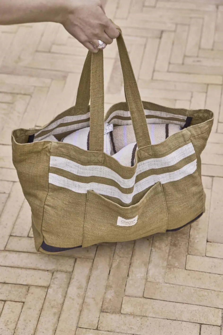 Best OYOY Sofuto Taske 50x18 cm, Curry