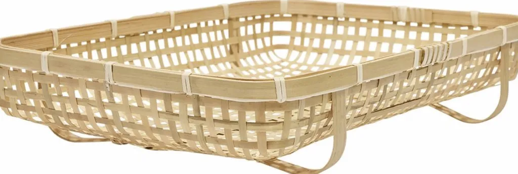 Discount Sporta Kurv 28x42 cm, Bambus Serveringsbakker|Stue
