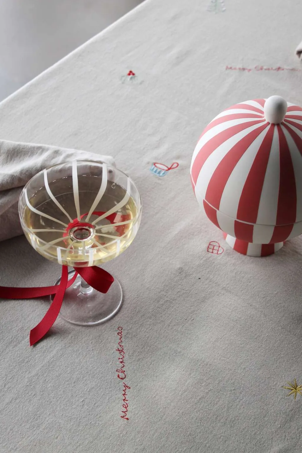 Online Toppu Bonbonniere H20 cm, Cherry Red Stue|Småopbevaring Og Organisering