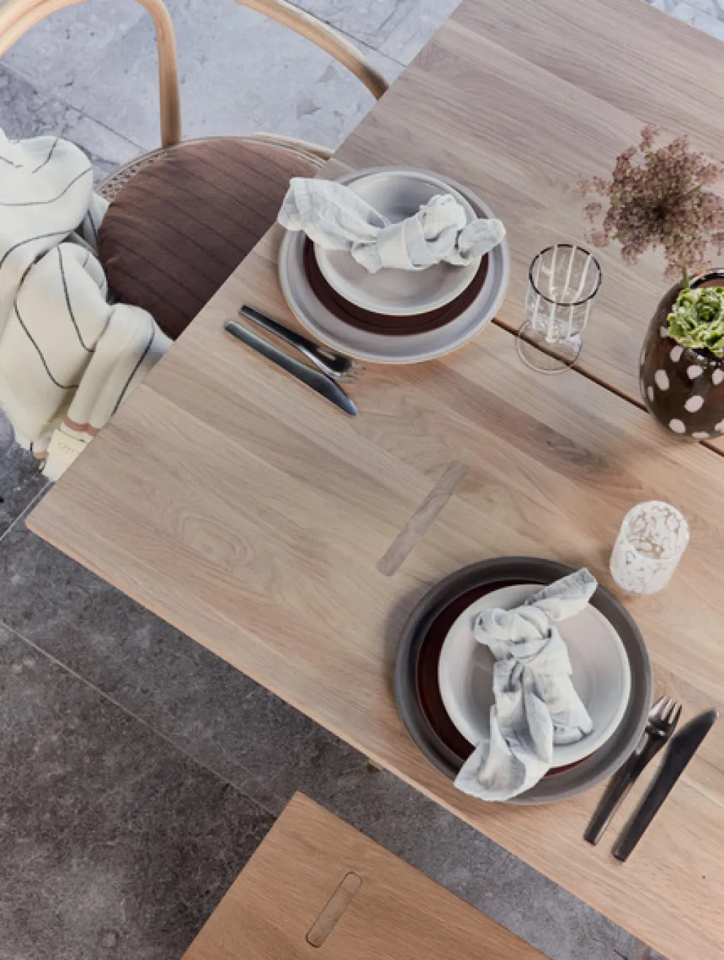 Best Yuka Tallerken 2 stk. 22 cm, Frokosttallerkener|Tallerkensæt