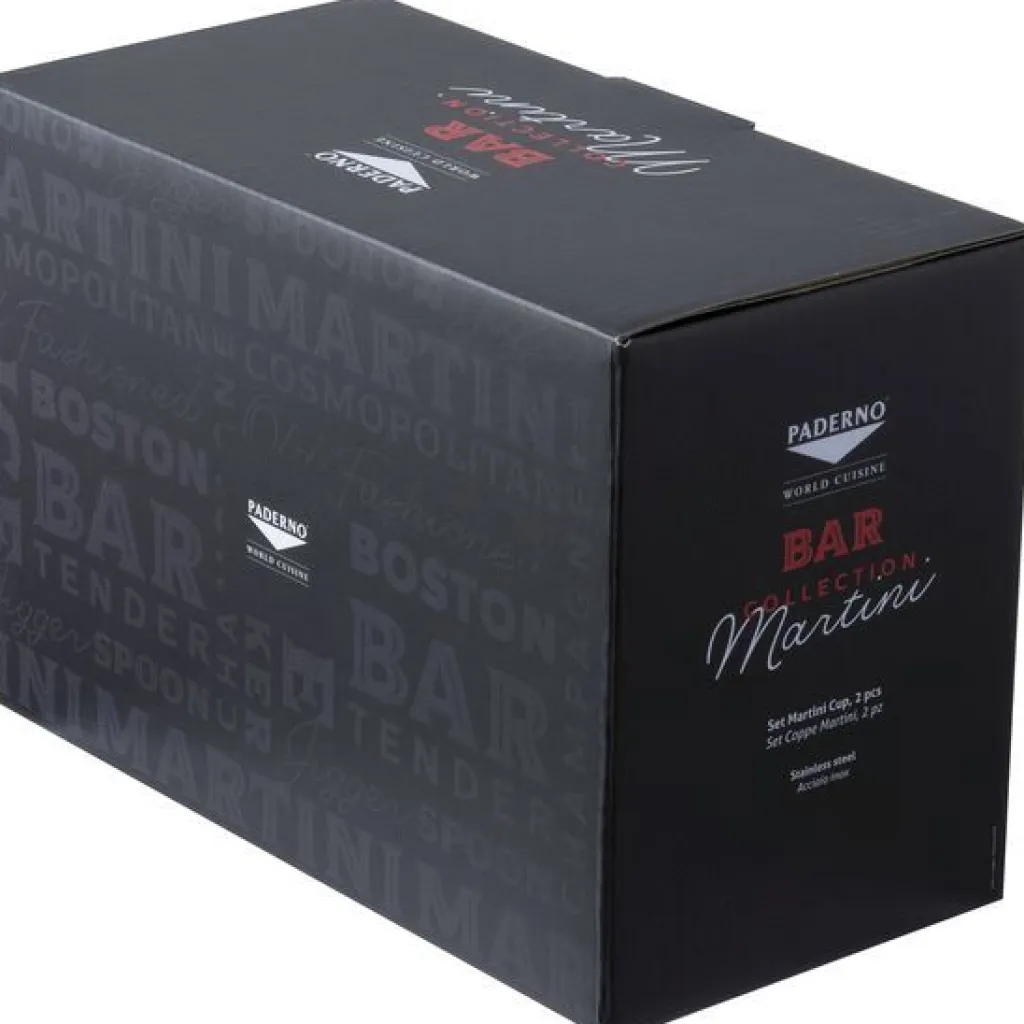 Paderno Cocktailglas > Martiniglas 2 stk. 20 cl, Kobber