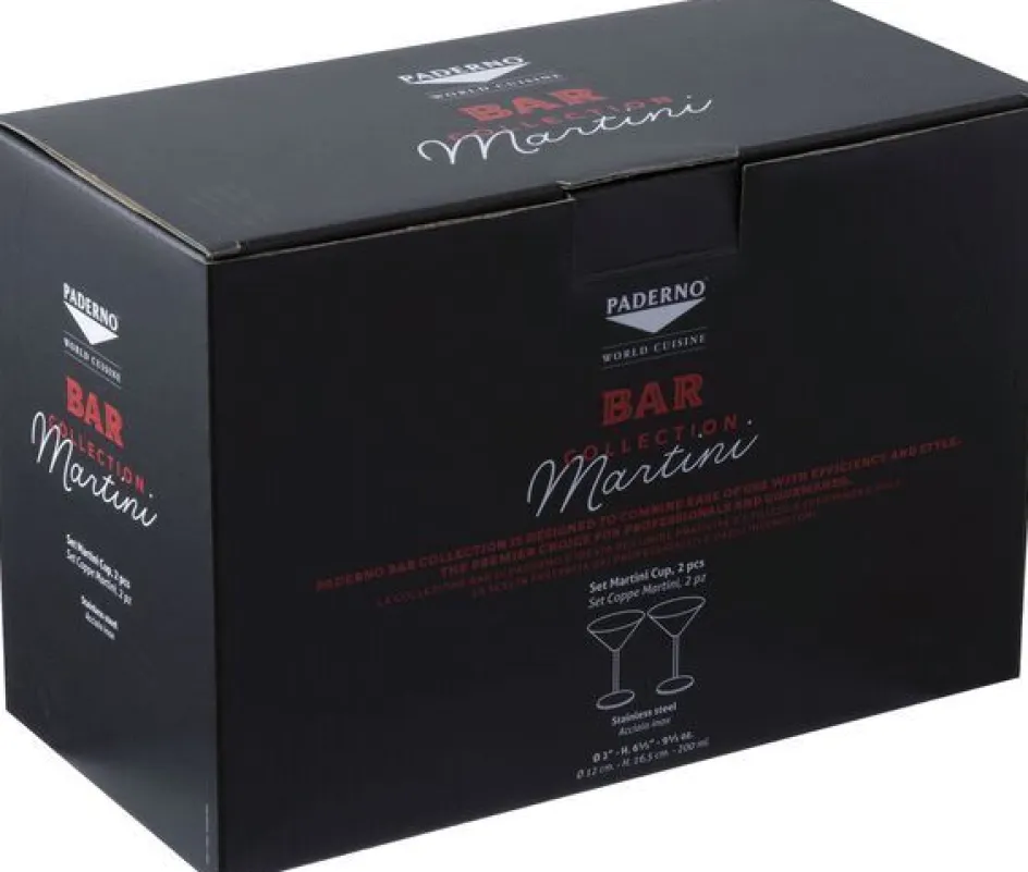 Best Paderno Martiniglas 2 stk. 20 cl, Guld
