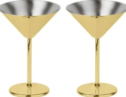 Best Paderno Martiniglas 2 stk. 20 cl, Guld