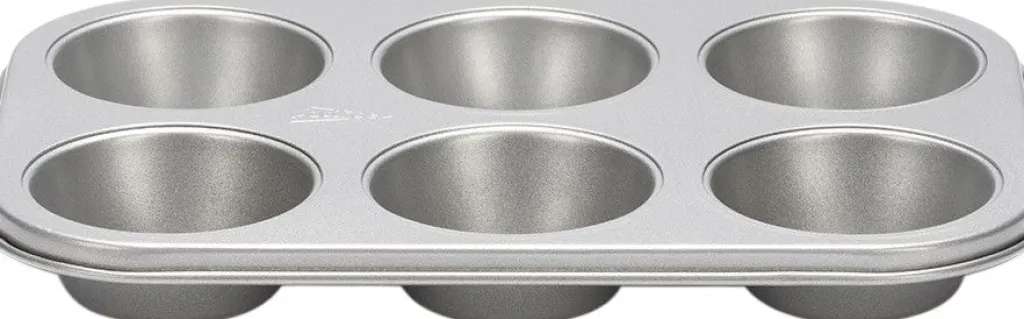 Patisse Bageforme > Silvertop Muffinform Til 6 stk, Stål