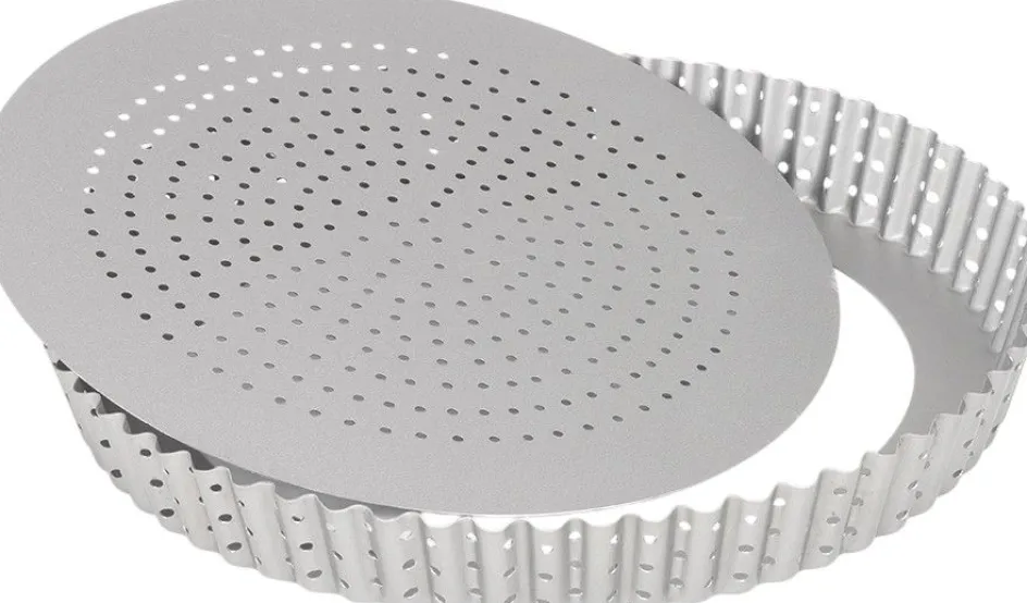 Best Patisse Silvertop Tærteform m. Løs Bund Ø24 cm, Stål