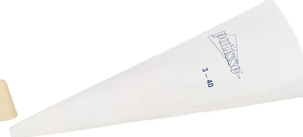 Patisse Bageredskaber|Bageredskaber > Sprøjteposesæt 40 cm, Hvid