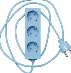 Outlet Pedestal Power Bar Magnetisk 5 m, Powder Blue