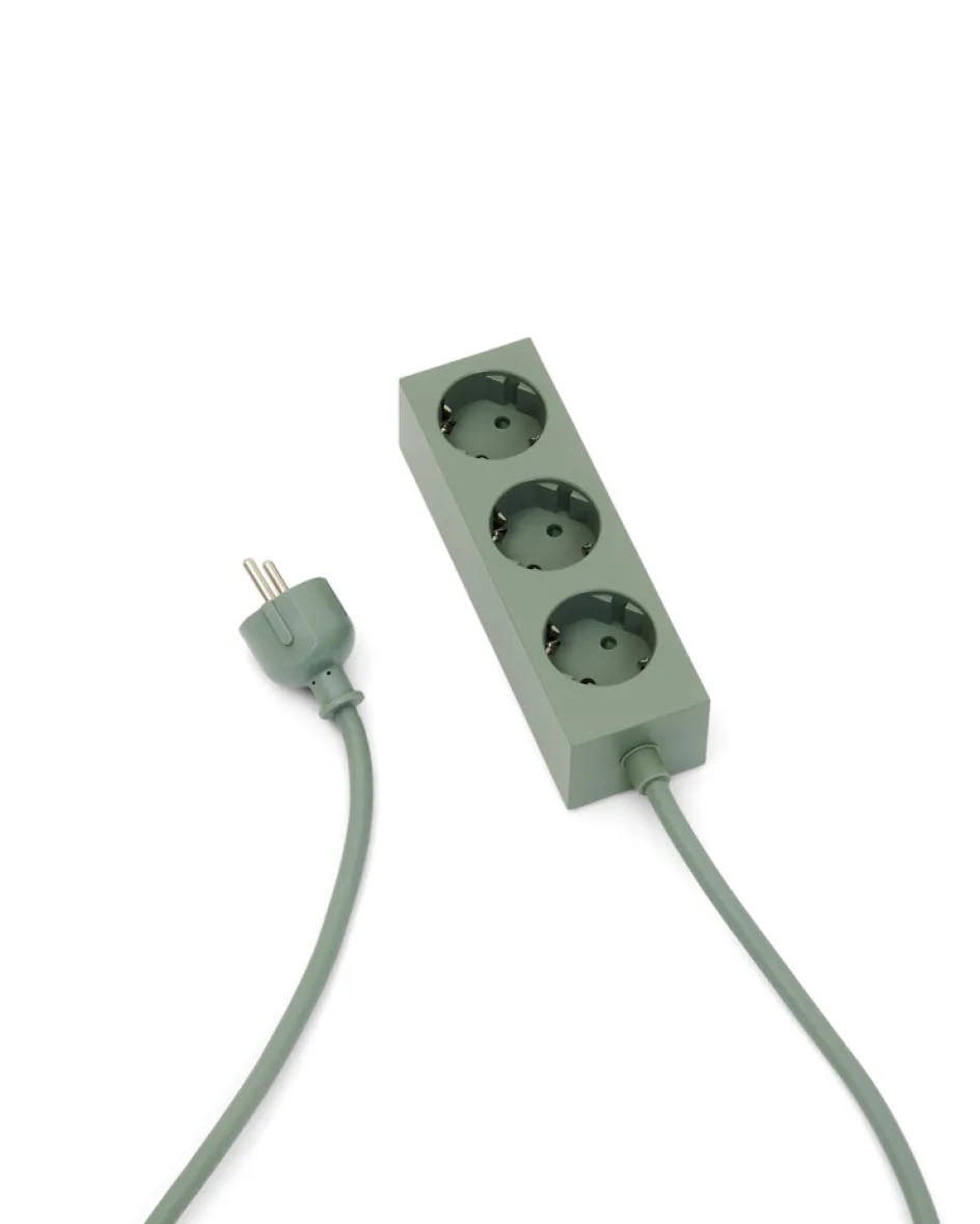 Hot Pedestal Power Bar Magnetisk 5 m, Mossy Green