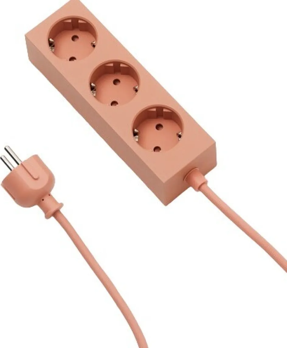 Discount Pedestal Power Bar Magnetisk 5 m, Dusty Rose