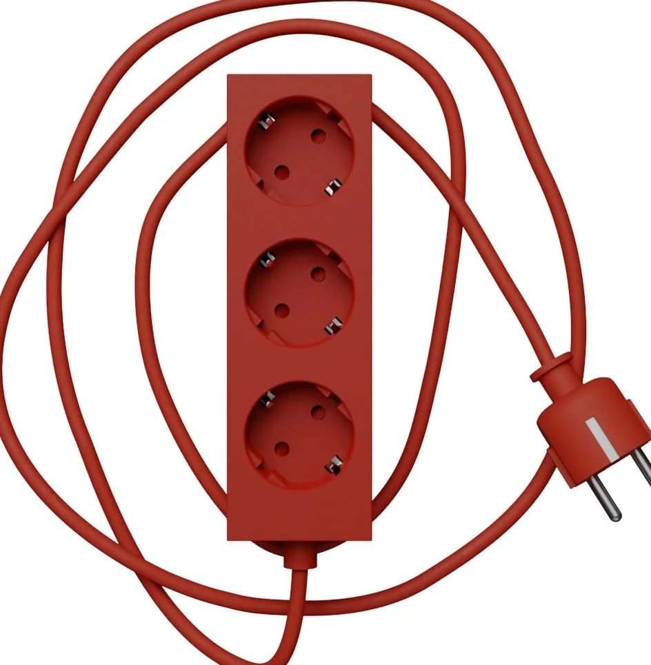 New Pedestal Power Bar Magnetisk 5 m, Burnin' Red