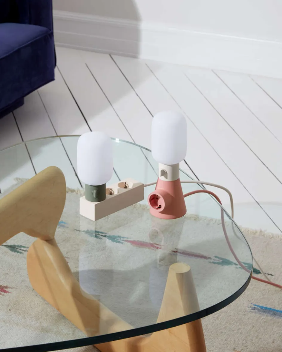 Online Pedestal Power Base, Bubble Gum