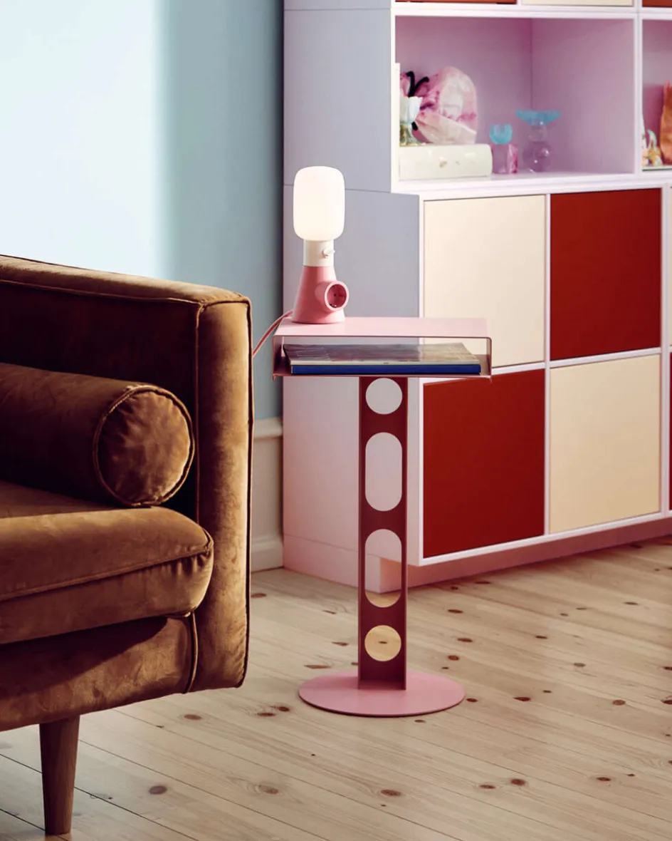 Online Pedestal Power Base, Bubble Gum