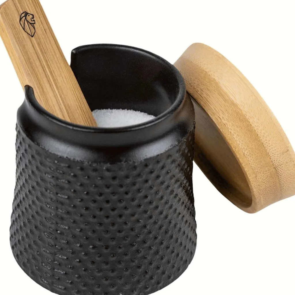Outlet Bali Saltkar ?6 cm, Sort Salt Og Peber|Salt Og Peber
